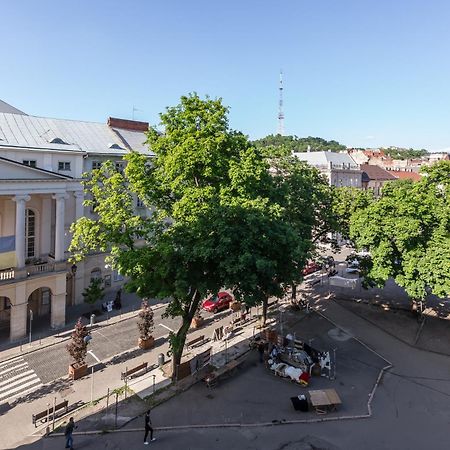 Квартира Віп В Центрі На Вулиці Проспект Свободи 22 Біля Оперного Театру Біля Вернісажу Lviv Eksteriør bilde