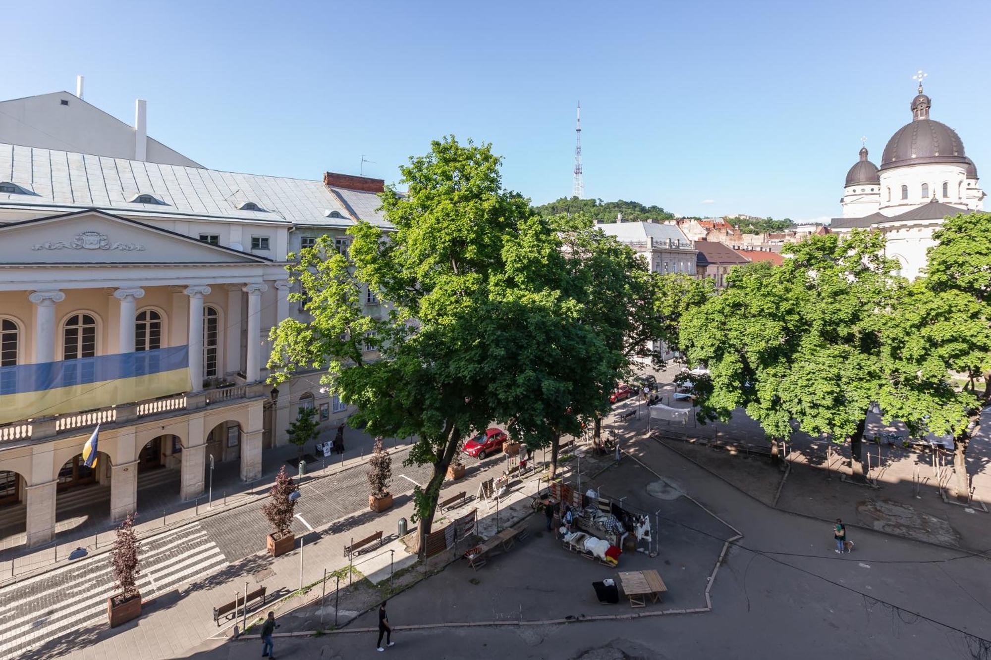 Квартира Віп В Центрі На Вулиці Проспект Свободи 22 Біля Оперного Театру Біля Вернісажу Lviv Eksteriør bilde